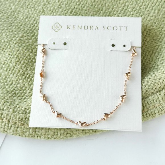Kendra Scott Jewelry Brand New Kendra Scott Haven Heart Rose Gold